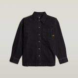 G-STAR Outlet Boxy Fit Overshirt Black