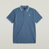 G-STAR Outlet Dunda Slim Stripe Polo Medium blue