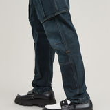 G-STAR Outlet Rovic Zip Regular Tapered Denim Jeans Dark blue
