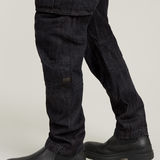 G-STAR Outlet Rovic Zip Regular Tapered Denim Jeans Black