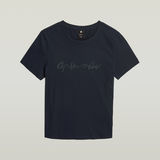 G-STAR Outlet G-Script Shiny Top Dark blue