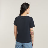 G-STAR Outlet G-Script Shiny Top Dark blue