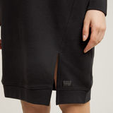 G-STAR Outlet Flock Print Sweater Dress Black
