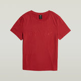 G-STAR Outlet G-Script Shiny Top Red