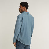 G-STAR Outlet Marine Slim Shirt Medium blue