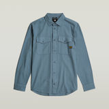 G-STAR Outlet Marine Slim Shirt Medium blue