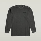 G-STAR Outlet Pigment Dye Loose T-Shirt Black
