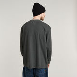 G-STAR Outlet Pigment Dye Loose T-Shirt Black