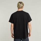 G-STAR Outlet Flock G-Script Loose T-Shirt Black