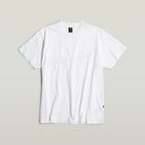 G-STAR Outlet Flock G-Script Loose T-Shirt White