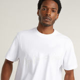 G-STAR Outlet Flock G-Script Loose T-Shirt White