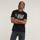 G-STAR Outlet Shattered Graphic T-Shirt Black