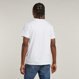 G-STAR Outlet Chain Logo T-Shirt White