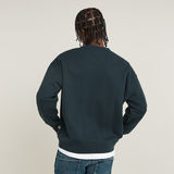 G-STAR Outlet Chenille G-Script Loose Sweater Dark blue