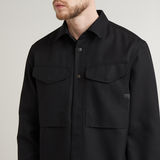 G-STAR Outlet Cargo Pocket Regular Shirt Black