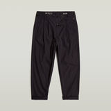 G-STAR Outlet Pantalones Pleated Tech Chino Relaxed Negro