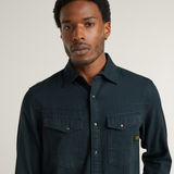 G-STAR Outlet Dakota Slim Shirt Medium blue
