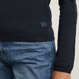 G-STAR Outlet Core Slim Turtle Knitted Sweater Dark blue