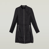 G-STAR Outlet Moto Fitted Dress Black
