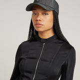 G-STAR Outlet Moto Fitted Dress Black