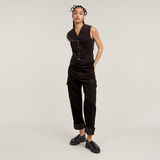 G-STAR Outlet Holiday Waistcoat Black