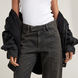 G-STAR Outlet Judee Biker Low Waist Loose Jeans Brown