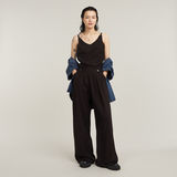 G-STAR Outlet Fluid Strap Jumpsuit Black