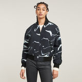 G-STAR Outlet Holiday Tape Bomber Multi color