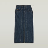 G-STAR Outlet Viktoria Moto Long Skirt Dark blue