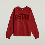 G-STAR Outlet Girls Sweater Unbrushed Red