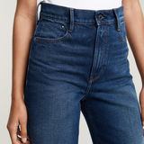 G-STAR Outlet Deck Ultra High Wide Leg Jeans Dark blue