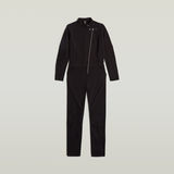 G-STAR Outlet Biker Slim Sweat Jumpsuit Black