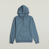 G-STAR Outlet Premium Core Hooded Sweater Medium blue