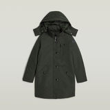G-STAR Outlet Vodan Padded Hooded Slim Parka Grey