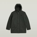 G-STAR Outlet Vodan Padded Hooded Parka Grey