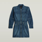 G-STAR Outlet Biker Dress Dark blue