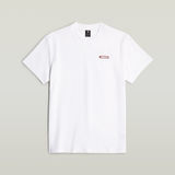 G-STAR Outlet Scaffolding Back Graphic T-Shirt White