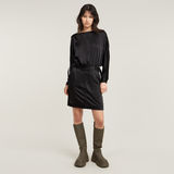 G-STAR Outlet Batwing Dress Black