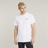 G-STAR Outlet Scaffolding Back Graphic T-Shirt White
