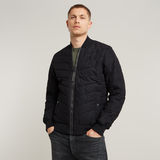 G-STAR Outlet Padded Bomber Jacket Black