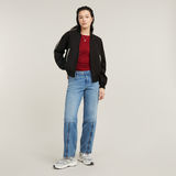 G-STAR Outlet Low Back Slim  3\4 Sleeve Top Red