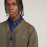 G-STAR Outlet Tech Liner Loose Knitted Sweater Brown
