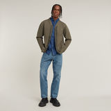 G-STAR Outlet Tech Liner Loose Knitted Sweater Brown