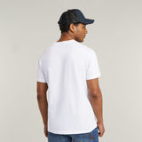 G-STAR Outlet Embro RAW Graphic T-Shirt White