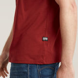G-STAR Outlet Masks Graphic T-Shirt Red