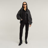 G-STAR Outlet Biker Slim Sweat Jumpsuit Black