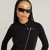 G-STAR Outlet Biker Slim Sweat Jumpsuit Black