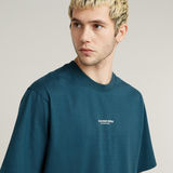 G-STAR Outlet Center Chest Boxy T-Shirt Medium blue