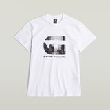 G-STAR Outlet New York T-Shirt White