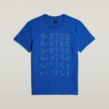 G-STAR Outlet Camiseta Gradient Graphic Azul intermedio